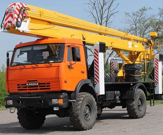 Аренда автовышки в Арсеньеве и  Приморском крае