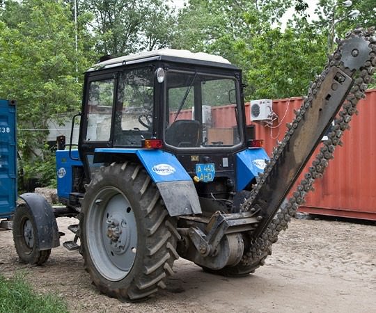 Траншеекопатель в аренду в Арсеньеве и  Приморском крае